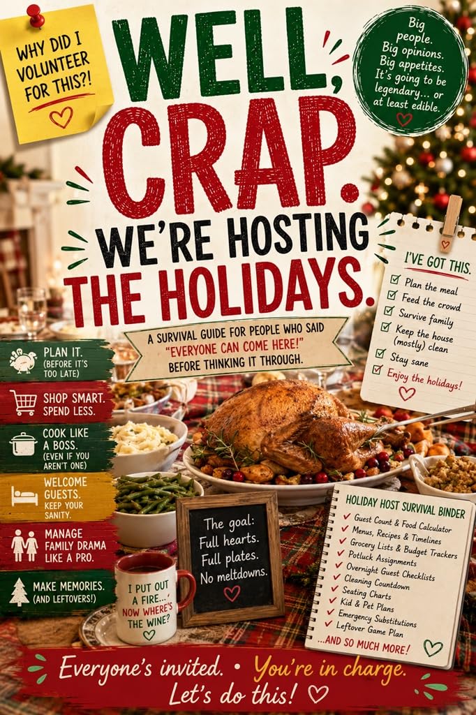 ler totalmente Well, Crap. We’re Hosting the Holidays. (The Well, Crap. Survival Guide Series) (English Edition)