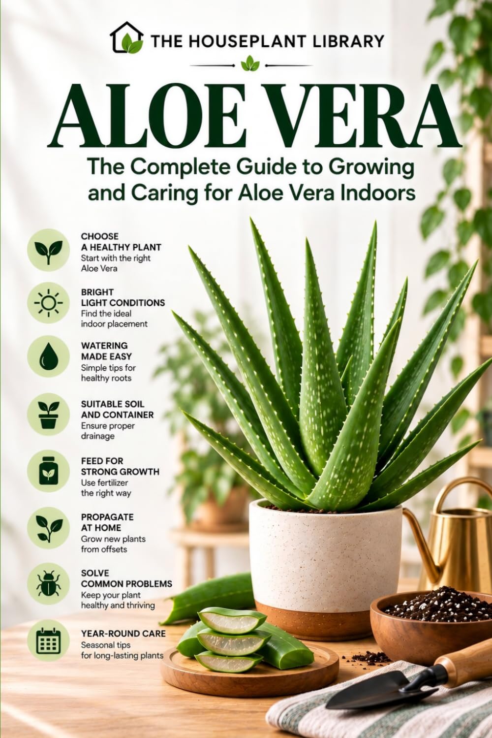 ler totalmente Aloe Vera: The Complete Guide to Growing, Watering, Propagating and Caring for Aloe Vera Indoors: 14