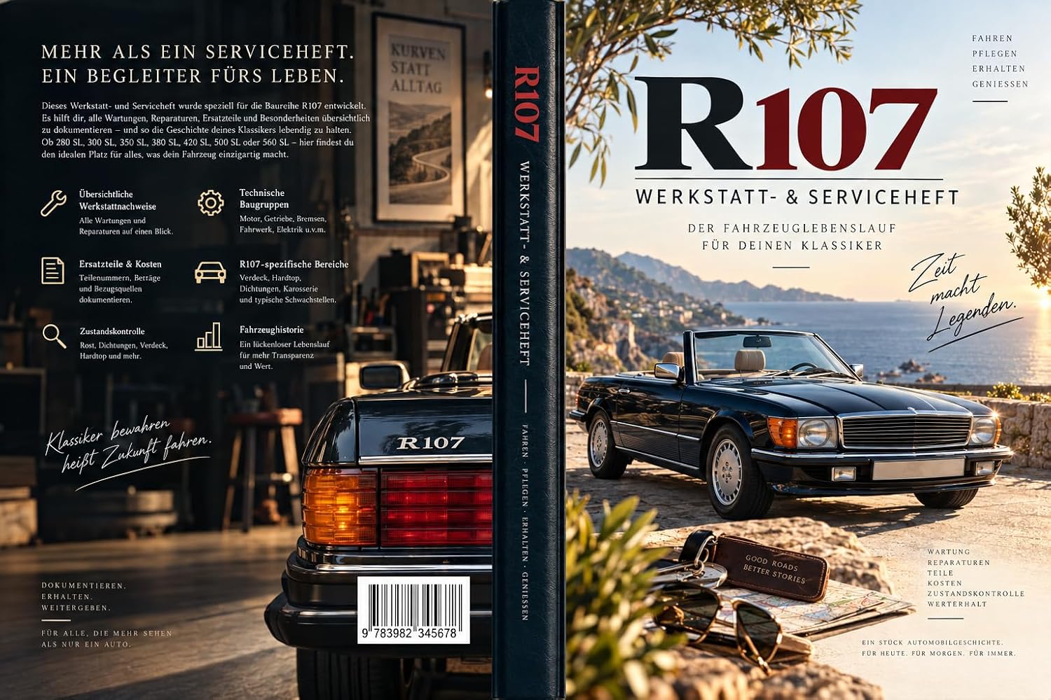 ler totalmente R107: Werkstatt & Serviceheft (German Edition)