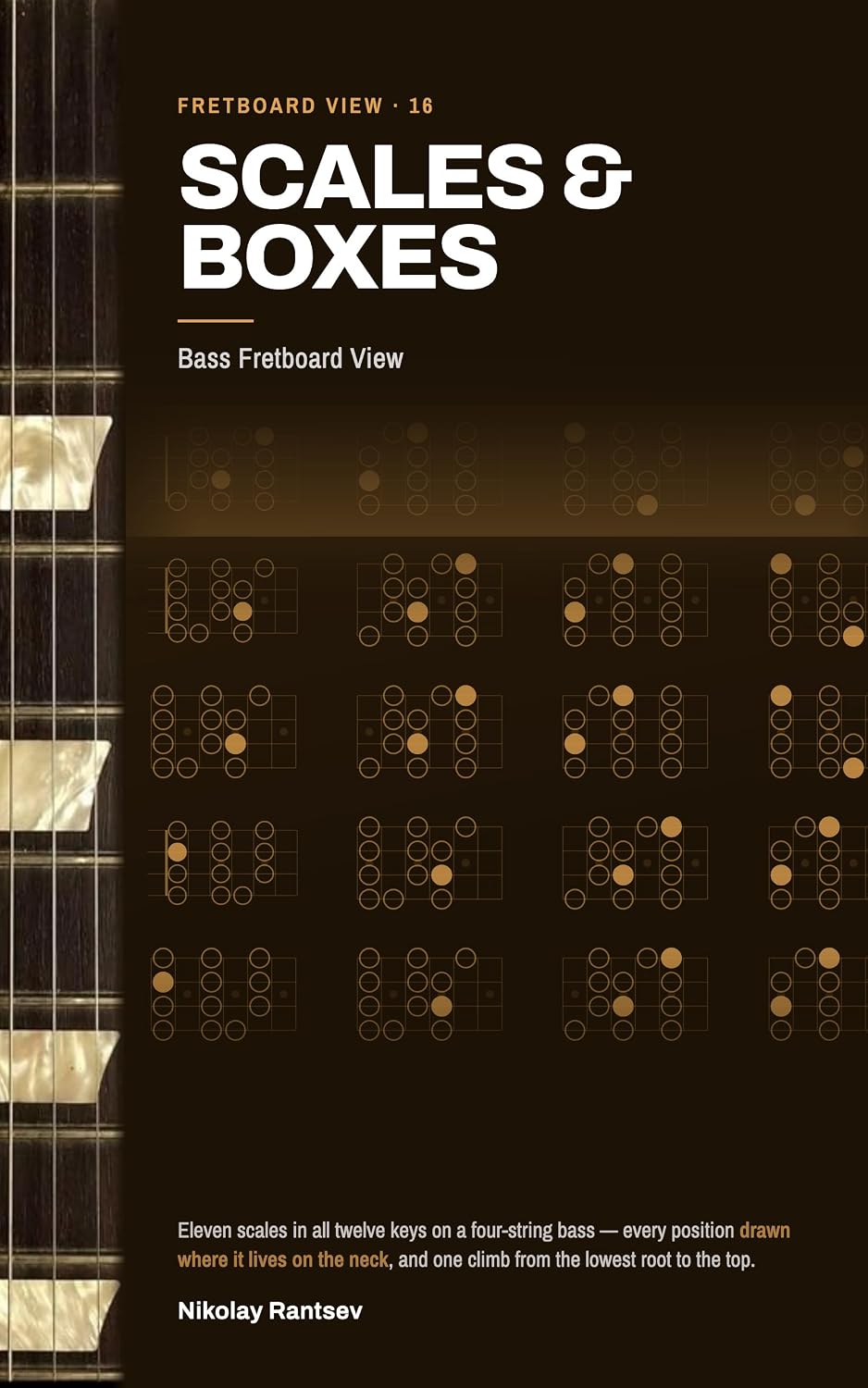 Scales & Boxes: Bass Fretboard View (Everyfret) (English Edition)