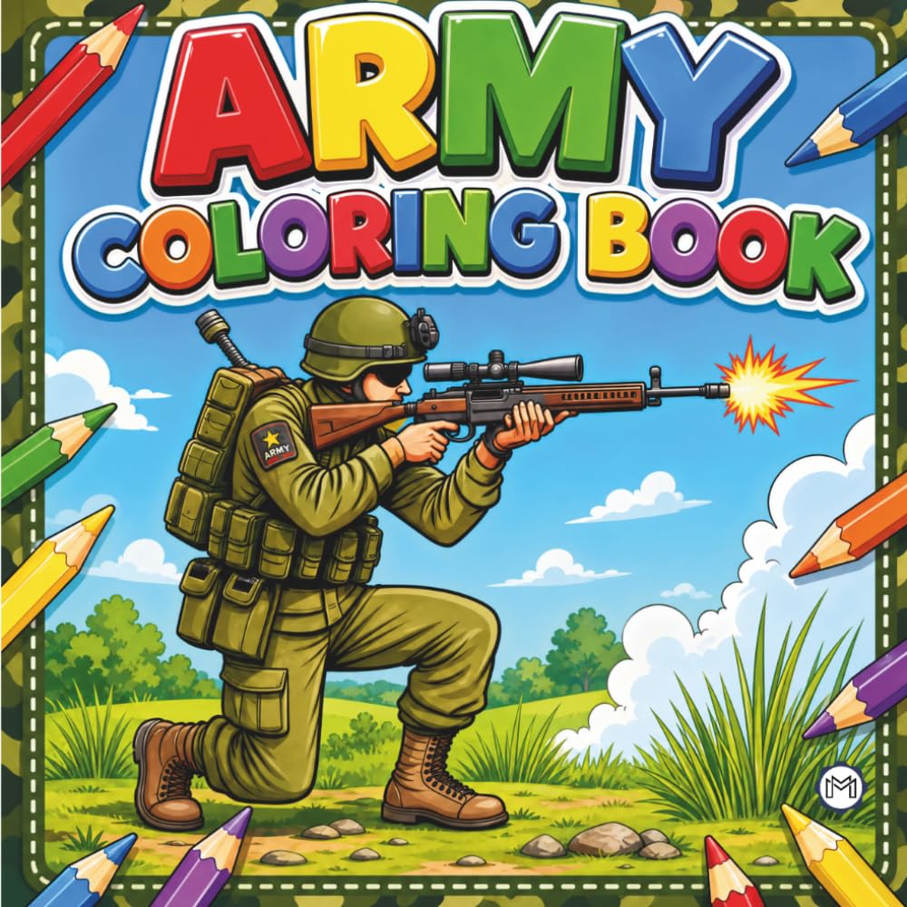 Military Army Soldier Coloring Book for Adults Kids Boys Girls Teens: Cool Military Warrior War Veteran Gift Present Army Land Forces Themed Coloring... Pages for Soldiers Cadets Veterans Students baixar o livro de graça