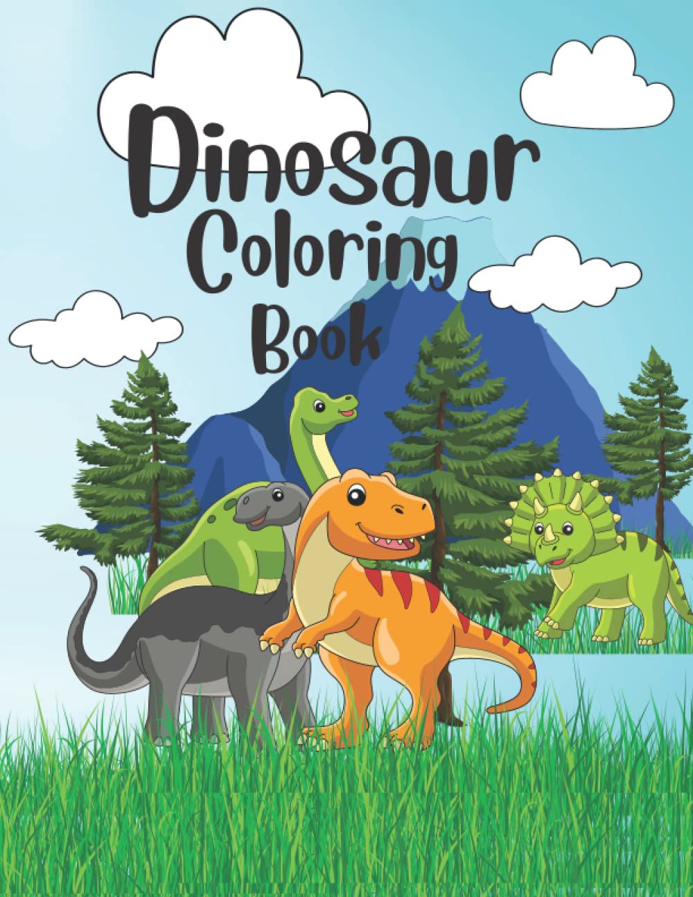 ler totalmente Dinosaur Coloring Book