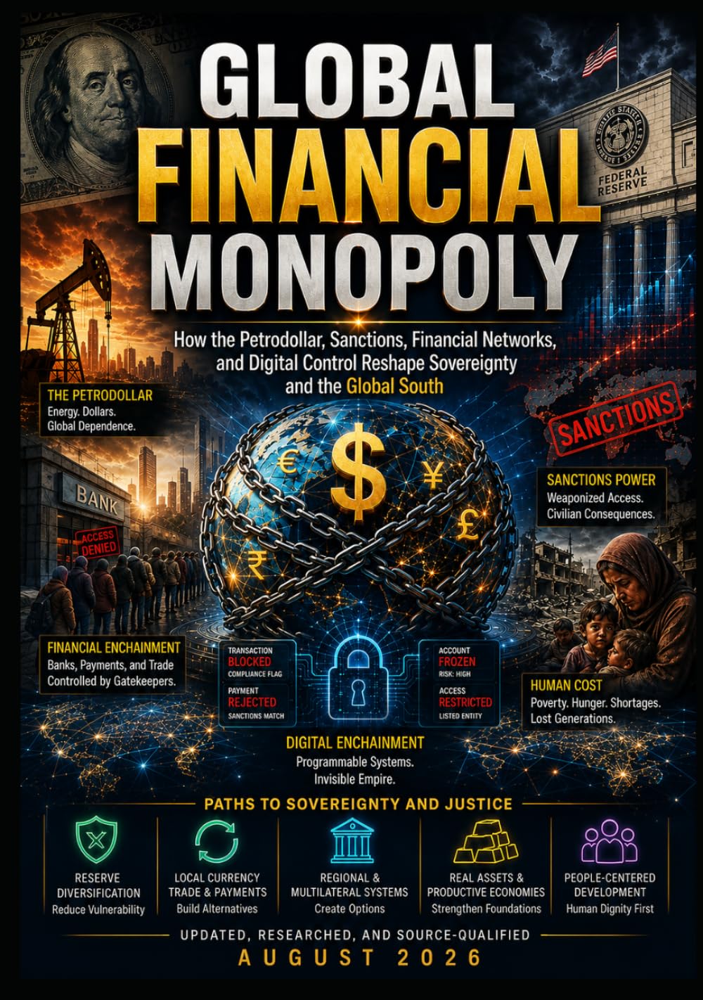 ler totalmente Global Financial Monopoly: How the Petrodollar, Sanctions, Financial Networks, and Digital Control Reshape Sovereignty and the Global South