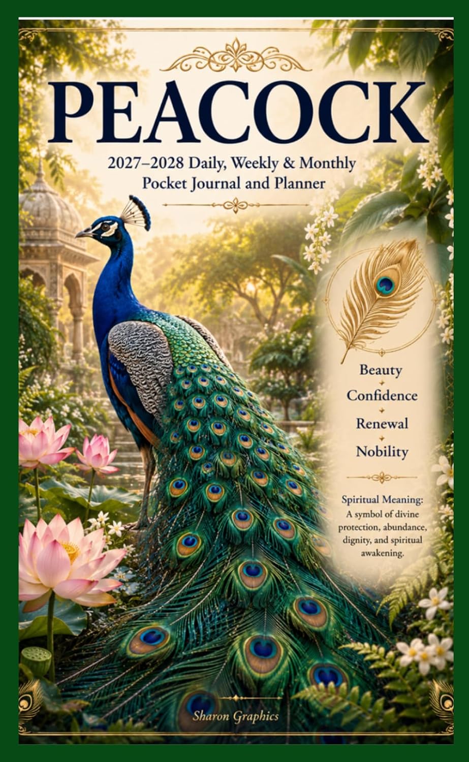 Peacock: 2027-2028 Daily, Weekly & Monthly Pocket Journal and Planner baixar livro de graça