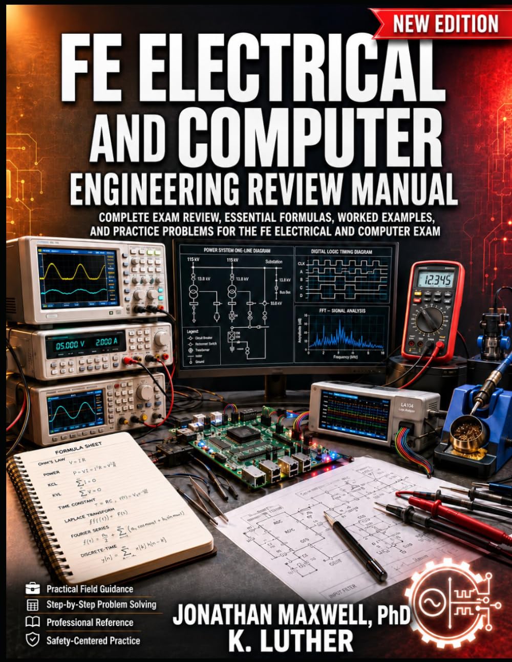 ler totalmente FE ELECTRICAL AND COMPUTER ENGINEERING EXAM PREP MANUAL: CORE CONCEPTS, ENGINEERING MATHEMATICS, CIRCUIT ANALYSIS, COMPUTER SYSTEMS, WORKED SOLUTIONS, AND PRACTICE QUESTIONS