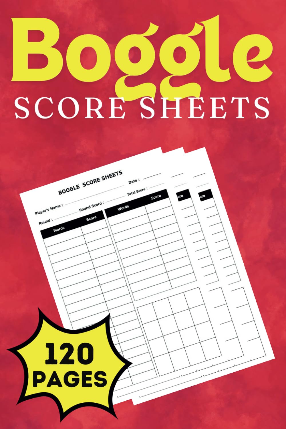 capítulo por capítulo baixar Boggle Score Sheets: Boggle Score Record, 6 x 9 inches with 120 Boggle Score Sheet, for scorekeeping