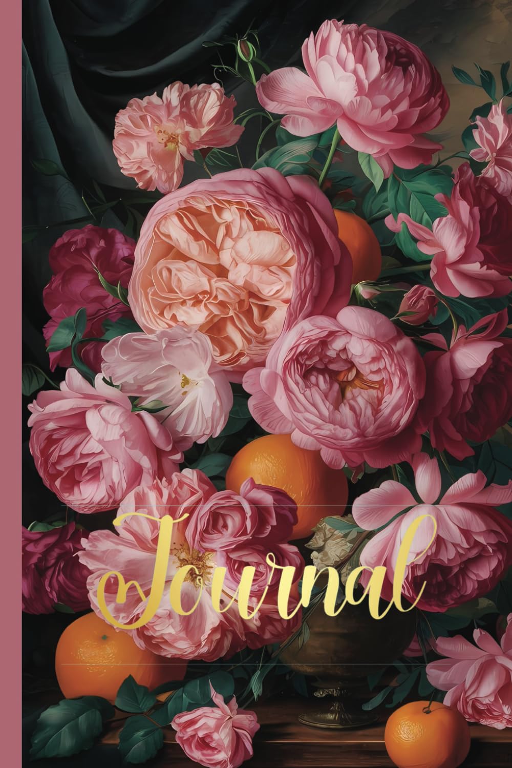 Pink Roses Journal: Exquisite Wide Lined Notebook with Inspirational Rose Facts and Motifs, Handy 6 x 9 inches, 120 pages baixar livro de graça