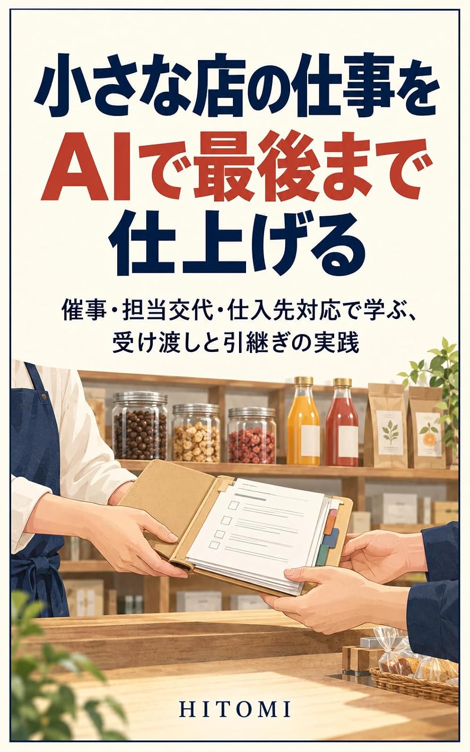 Chiisana Mise no Shigoto wo AI de Saigo made Shiageru: Saiji Tanto Kotai Shiiresaki Taio de Manabu Ukewatashi to Hikitsugi no Jissen (Japanese Edition) baixar livro de graça