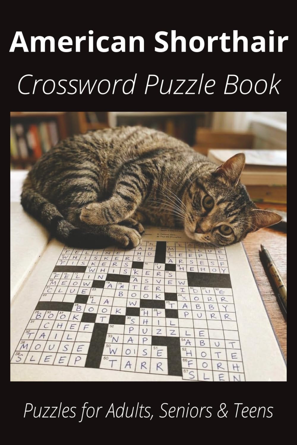 American Shorthair Cat Crossword Puzzle Book: Crossword Puzzles with Easy to Read Print about American Shorthair Cats, Loving Pets, Games and More |... Gift for Vacations, Holidays and Free Times baixar livro de graça