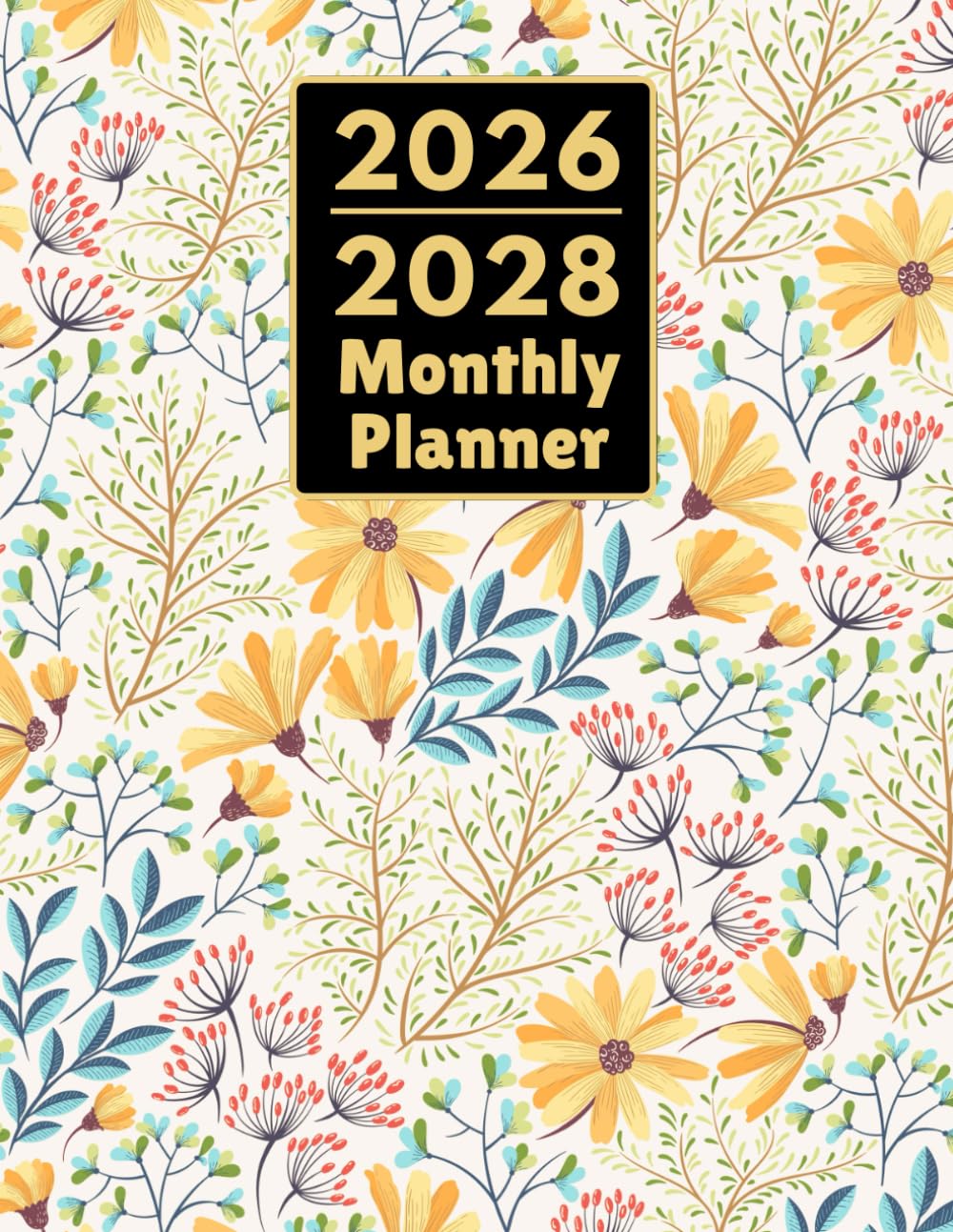 2026-2028 Monthly Planner: Large Three Year (January to December) With Holidays and Inspirational Quotes. baixar livro de graça