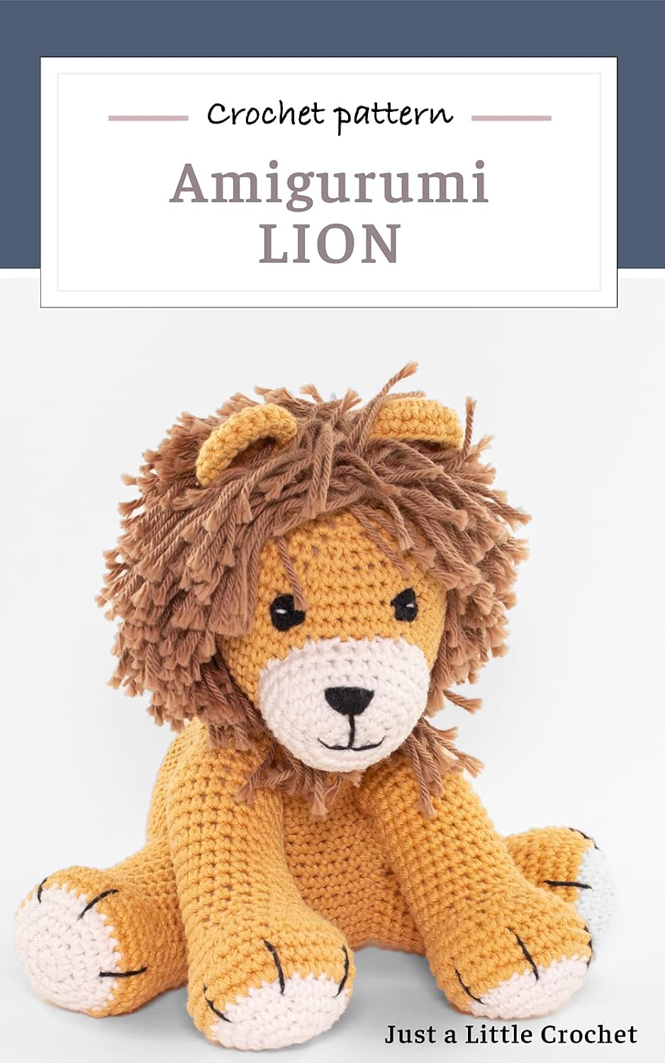Lion Amigurumi: Crochet Pattern (English Edition) baixar livro de graça