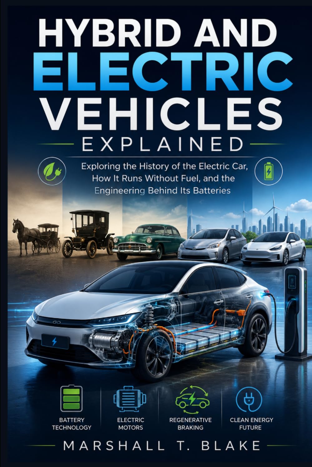 Hybrid and Electric Vehicles Explained: Exploring the History of the Electric Car and the Engineering Behind Its Batteries (History behind Science, Engineering and Technology inventions) baixar o livro de graça