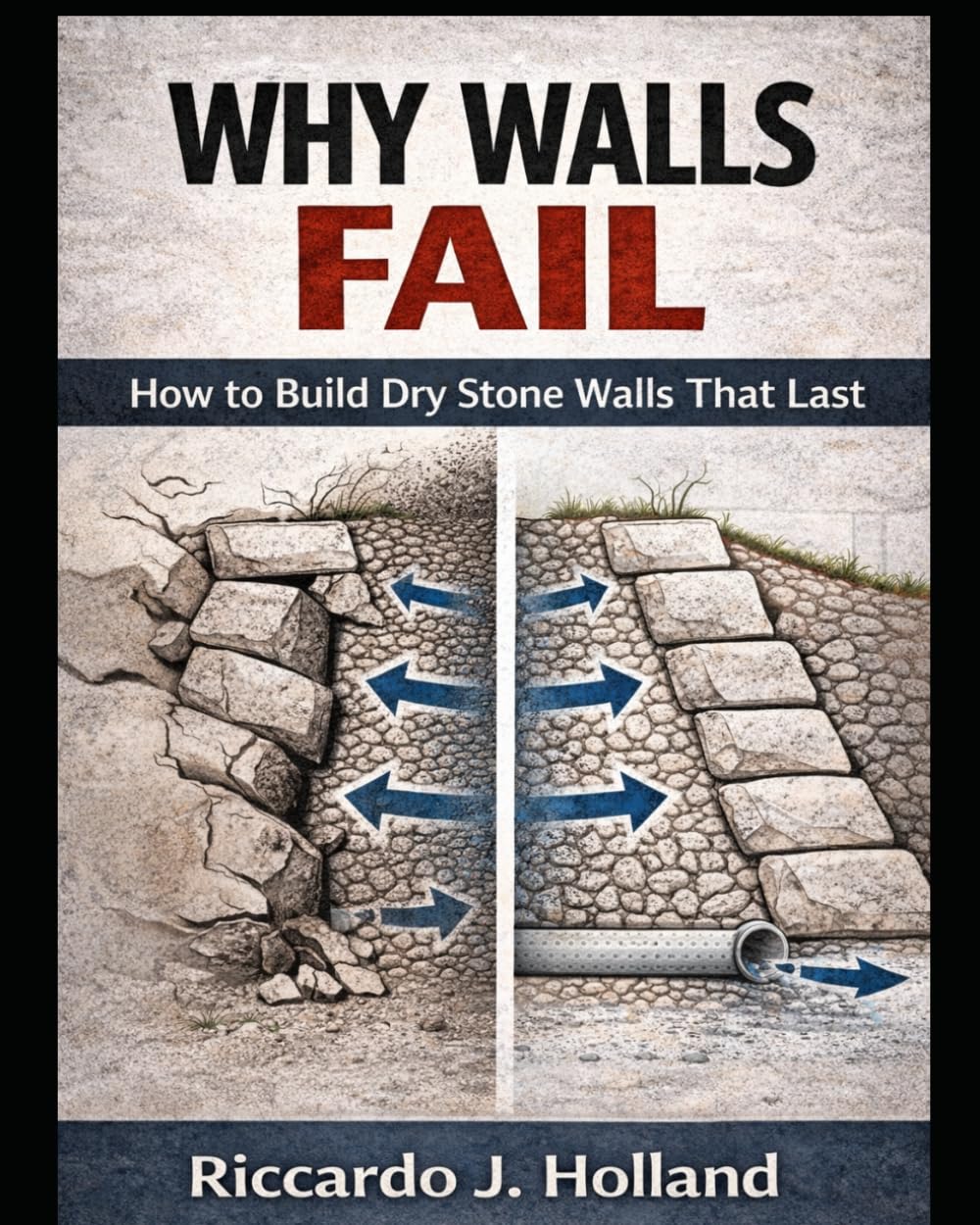 ler totalmente WHY WALLS FAIL: How to Build Dry Stone Retaining Walls That Drain, Hold, and Last