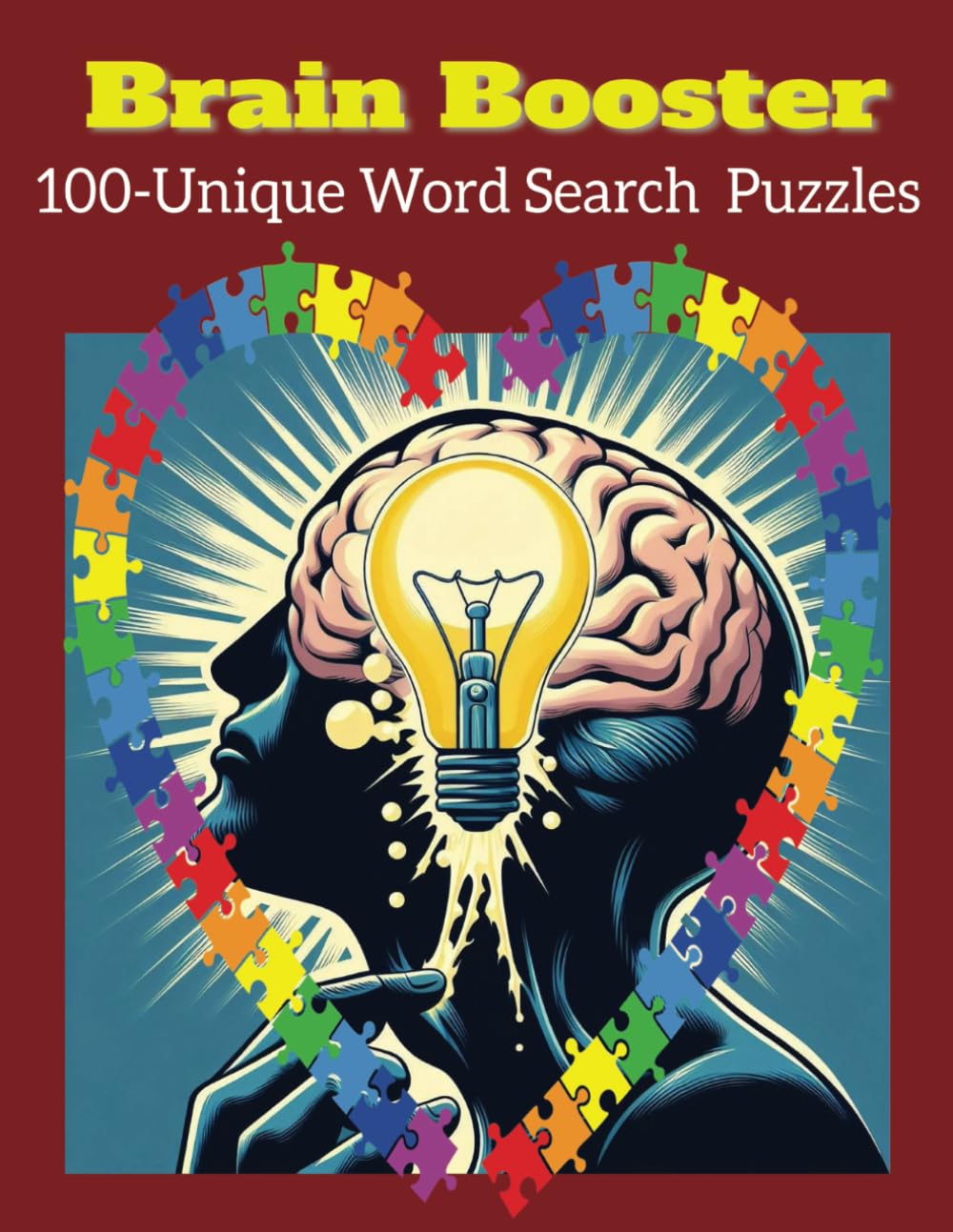 ler totalmente Brain Boost Word Search for Seniors: 100 Fun & Engaging Puzzles to Sharpen the Mind: Large Print Activity Book with Themed Word Challenges for Landmarks, Memory, and Brain Fitness