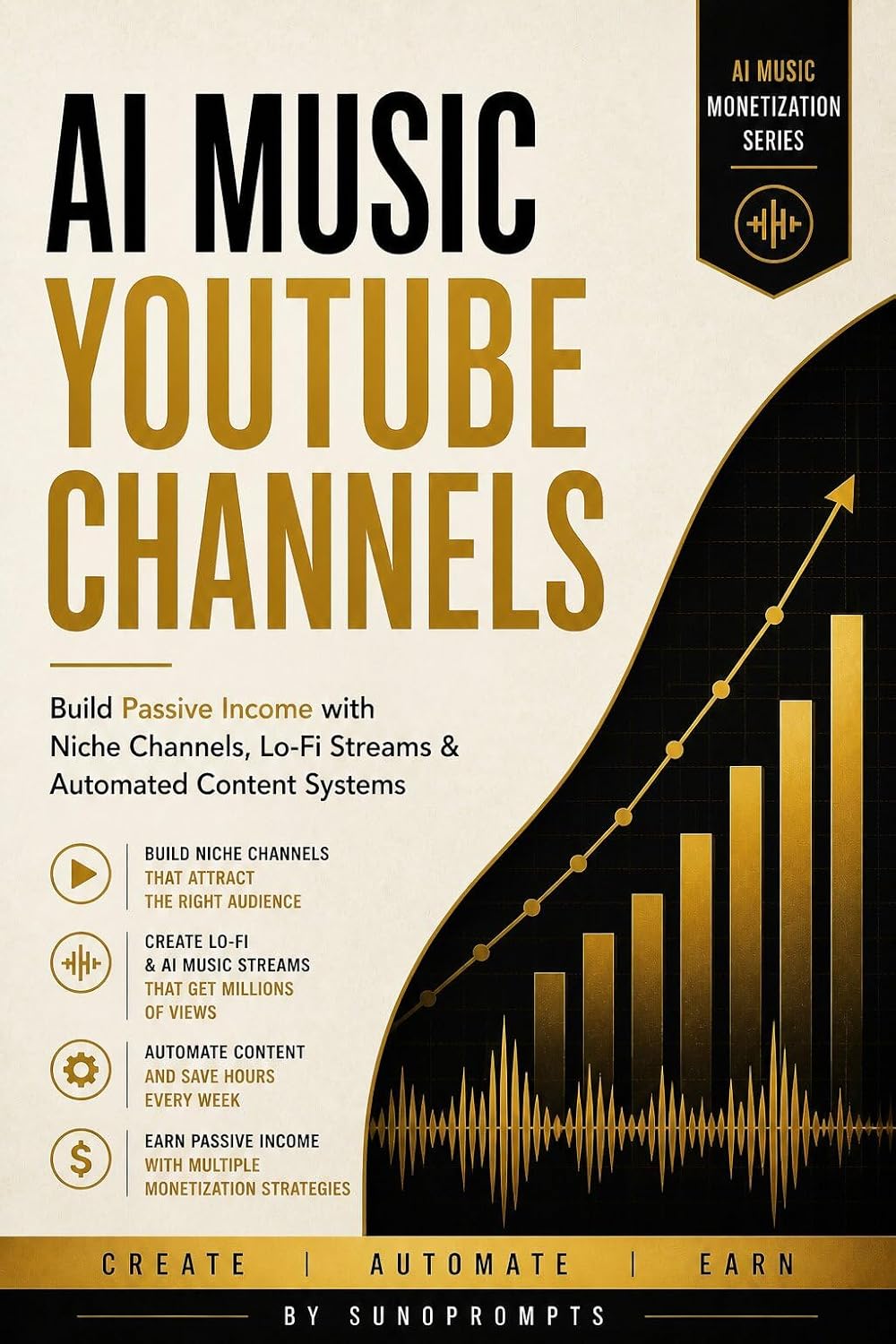 ler totalmente AI Music YouTube Channels: Build Passive Income with Suno AI: Niche Channels, Lo-Fi Streams & Automated Content Systems (Suno AI Music Monetization Series) (English Edition)