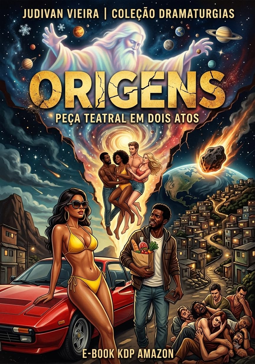 ORIGENS: Peça Teatral em Dois Atos sobre a Gênese do Absurdo e o Fator Humano Total (Dramaturgias de Judivan Vieira) baixar livro de graça