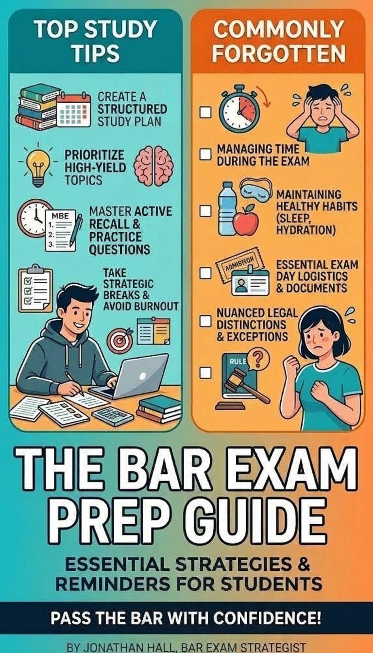 ler totalmente Pass the Bar: Top Study Strategies, Subject-by-Subject Mastery, and the Most Commonly Forgotten Rules (English Edition)