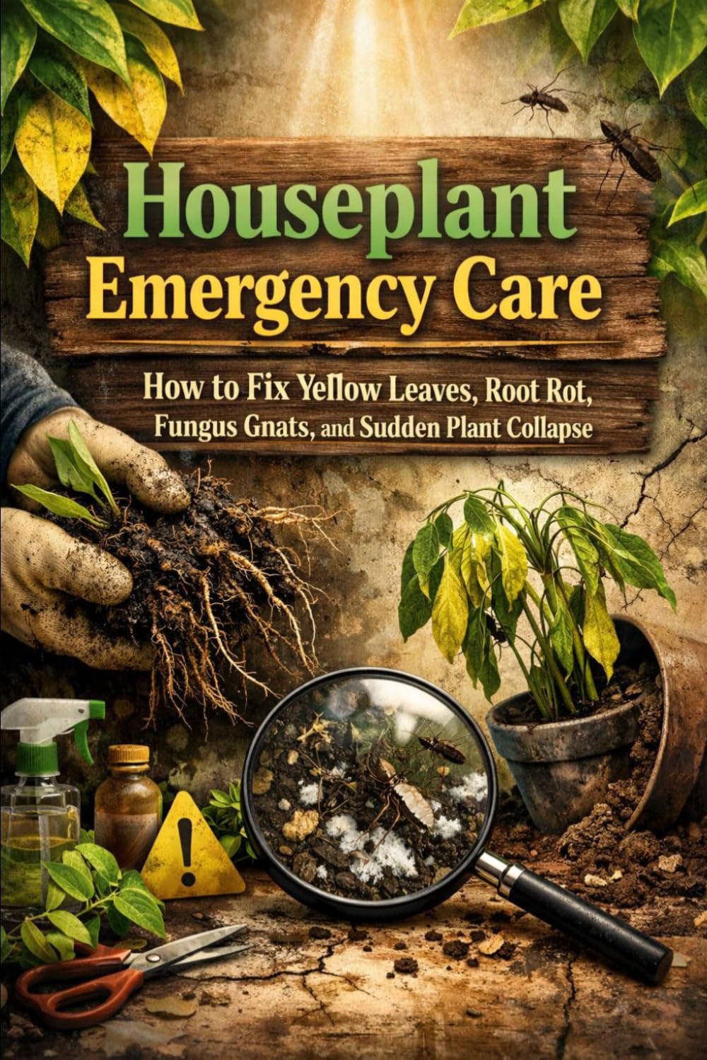 Houseplant Emergency Care: How to Fix Yellow Leaves, Root Rot, Fungus Gnats, and Sudden Plant Collapse baixar o livro de graça