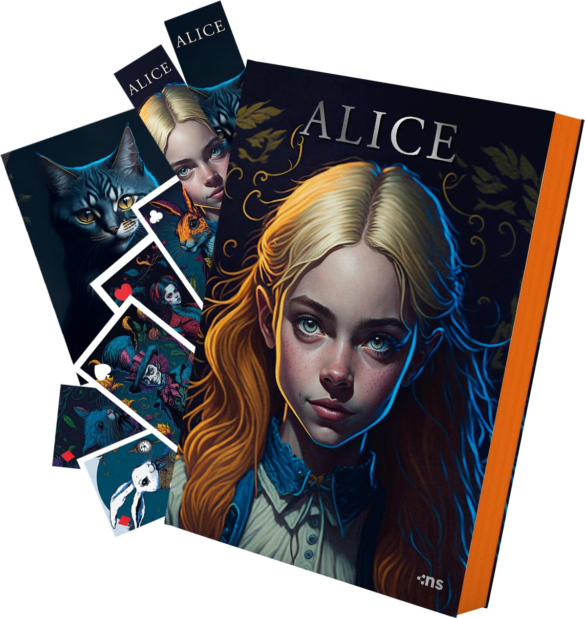 Alice No País das Maravilhas & Através do Espelho: Edição de luxo; ilustrações; páginas coloridas; fitilho e acompanha brindes personalizados baixar livro de graça