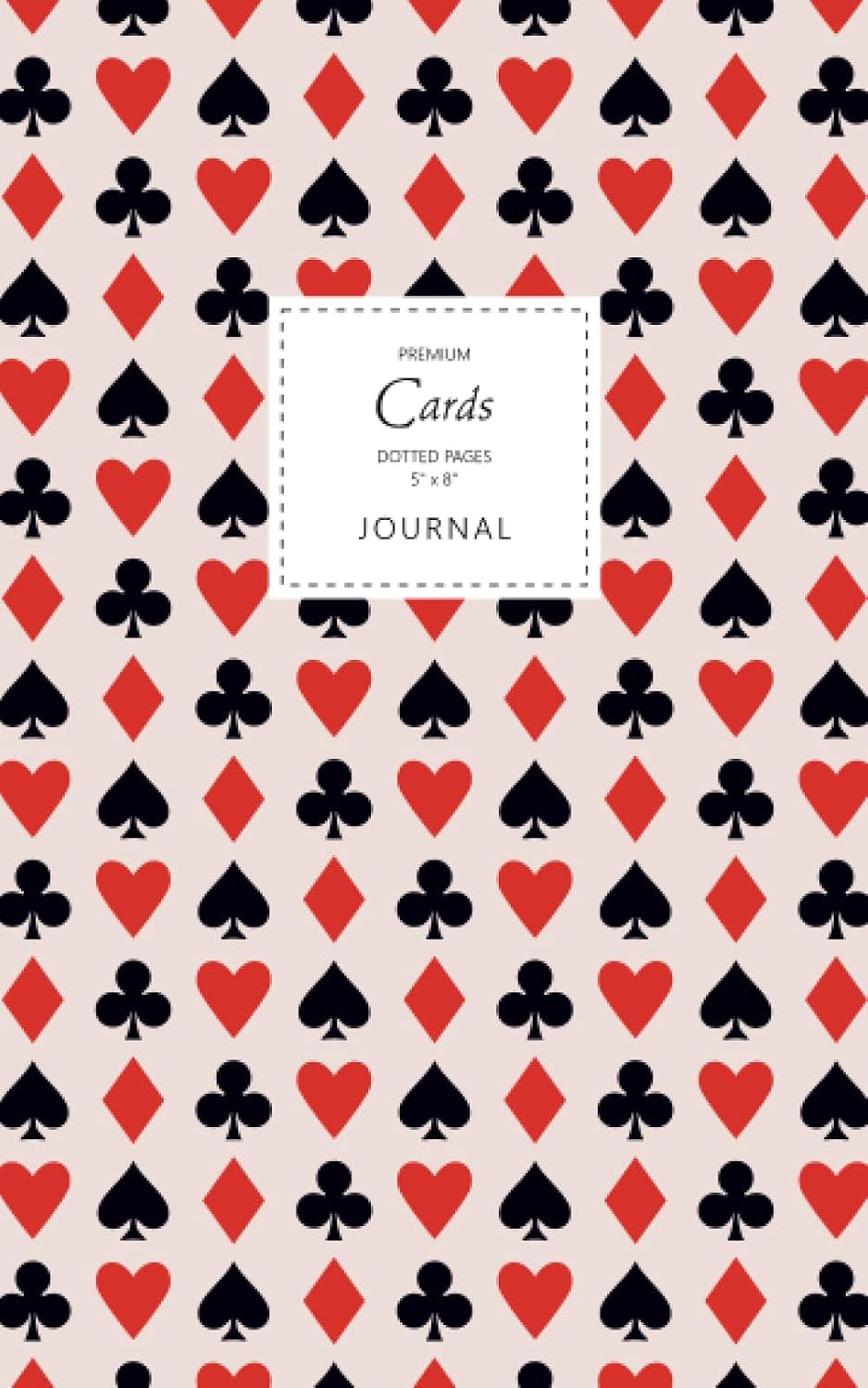 ler totalmente Cards Journal - Dotted Pages - 5x8 - Premium: (Red Fade Edition) Playing Cards Journal 96 dot grid pages (5x8 inches / 12.7x20.3cm / Junior Legal Pad/Nearly A5)