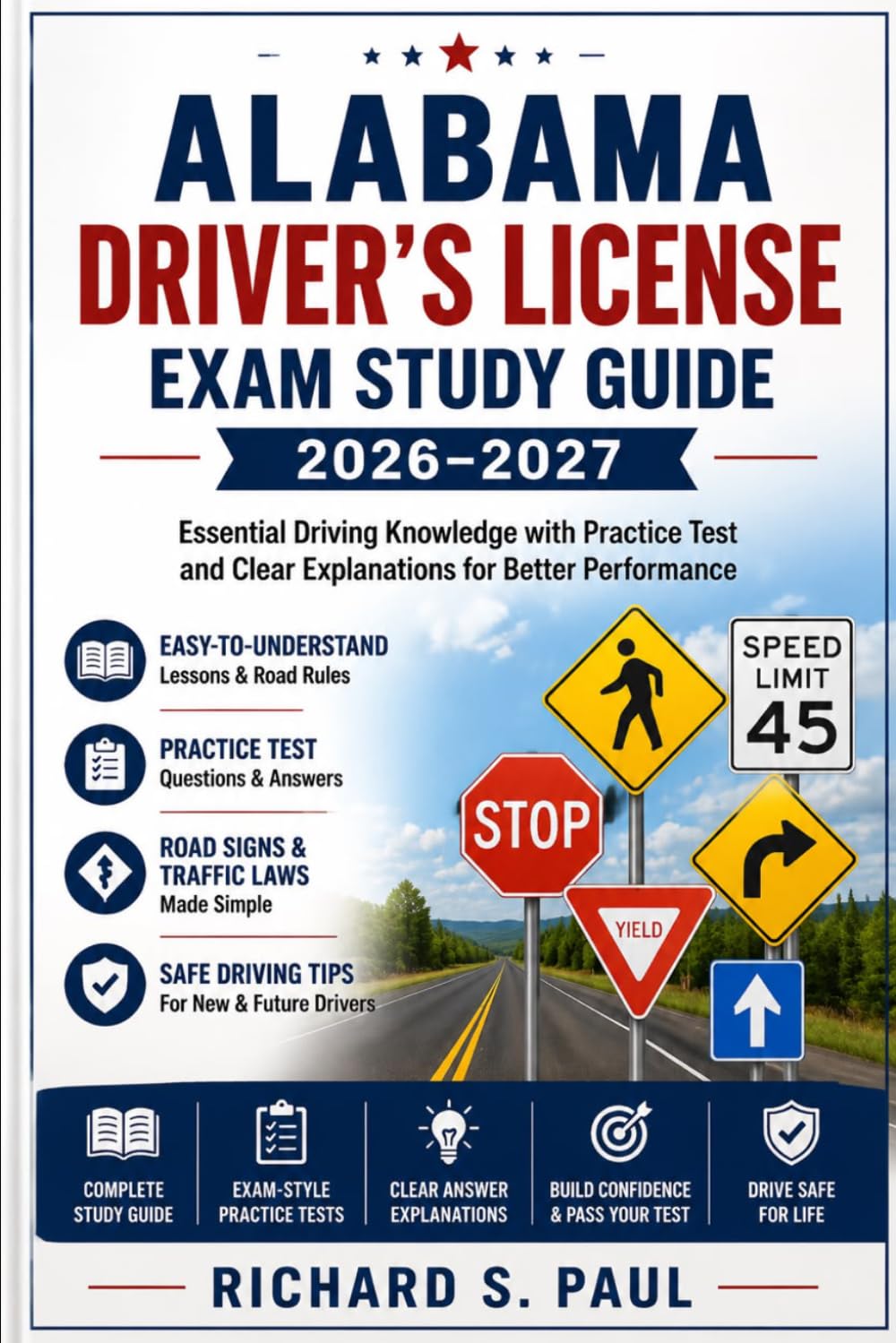 capítulo por capítulo baixar ALABAMA DRIVER'S LICENSE EXAM STUDY GUIDE 2026–2027: Essential Driving Knowledge with Practice Test and Clear Explanations for Better Performance