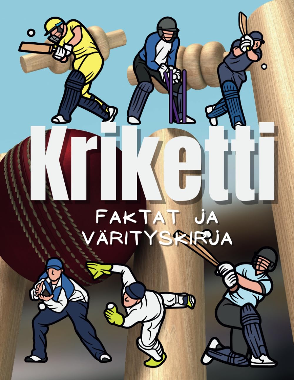 ler totalmente Faktoja Kriketti ja värityskirja: Tehtäväkirja 2–12-vuotiaille lapsille (Finnish Edition)