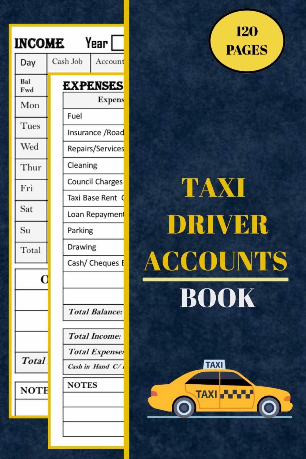 ler totalmente Taxi Driver Accounts Book: Accounting Record Book for Taxi Drivers and Private Hire Operators,Account Book for Self Employed,Record Income & Expenses For Taxi 7 Day 59 Week Log Book 6 x 9 inches
