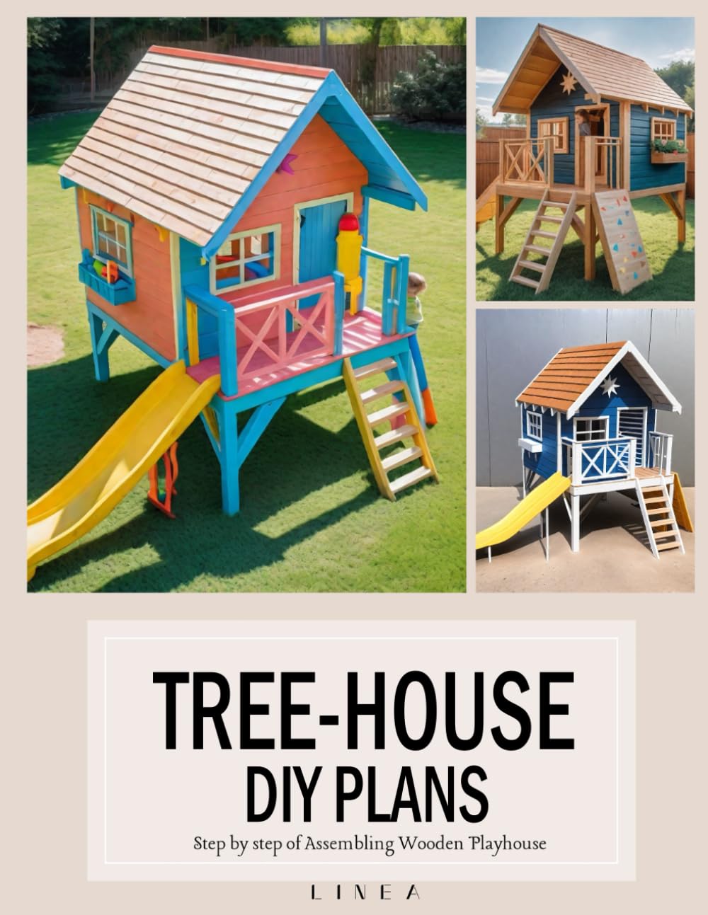 ler totalmente Playhouse DIY Plans: Elevated Treehouse Build for Kids