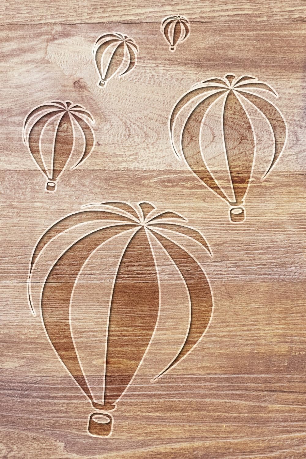 BALLOONING CARVED WOOD: journal, lined, 120 pages, 6x9 inches, matte finish cover, notebook, diary gift, no bleed baixar o livro de graça