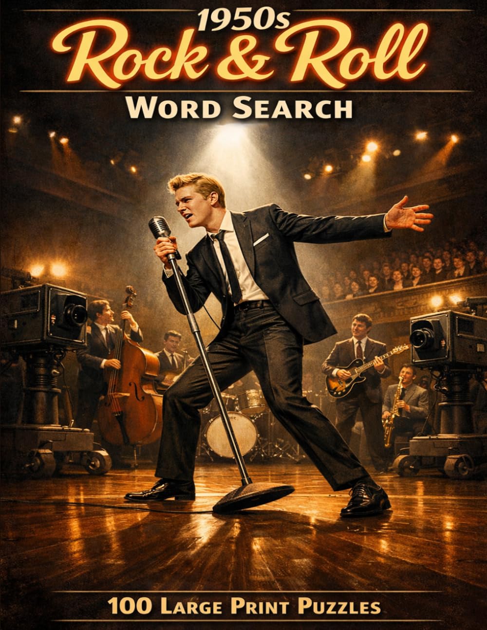 ler totalmente 1950s Rock & Roll Word Search: 100 Large Print Puzzles (The Music Collection)
