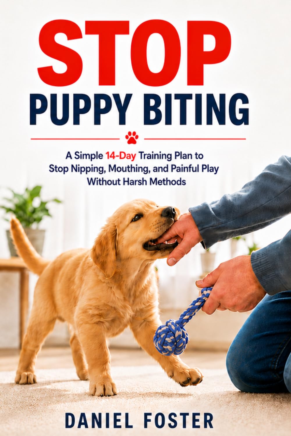 STOP puppy biting: A Simple 14-Day Training Plan to Stop Nipping, Mouthing, and Painful Play Without Harsh Methods