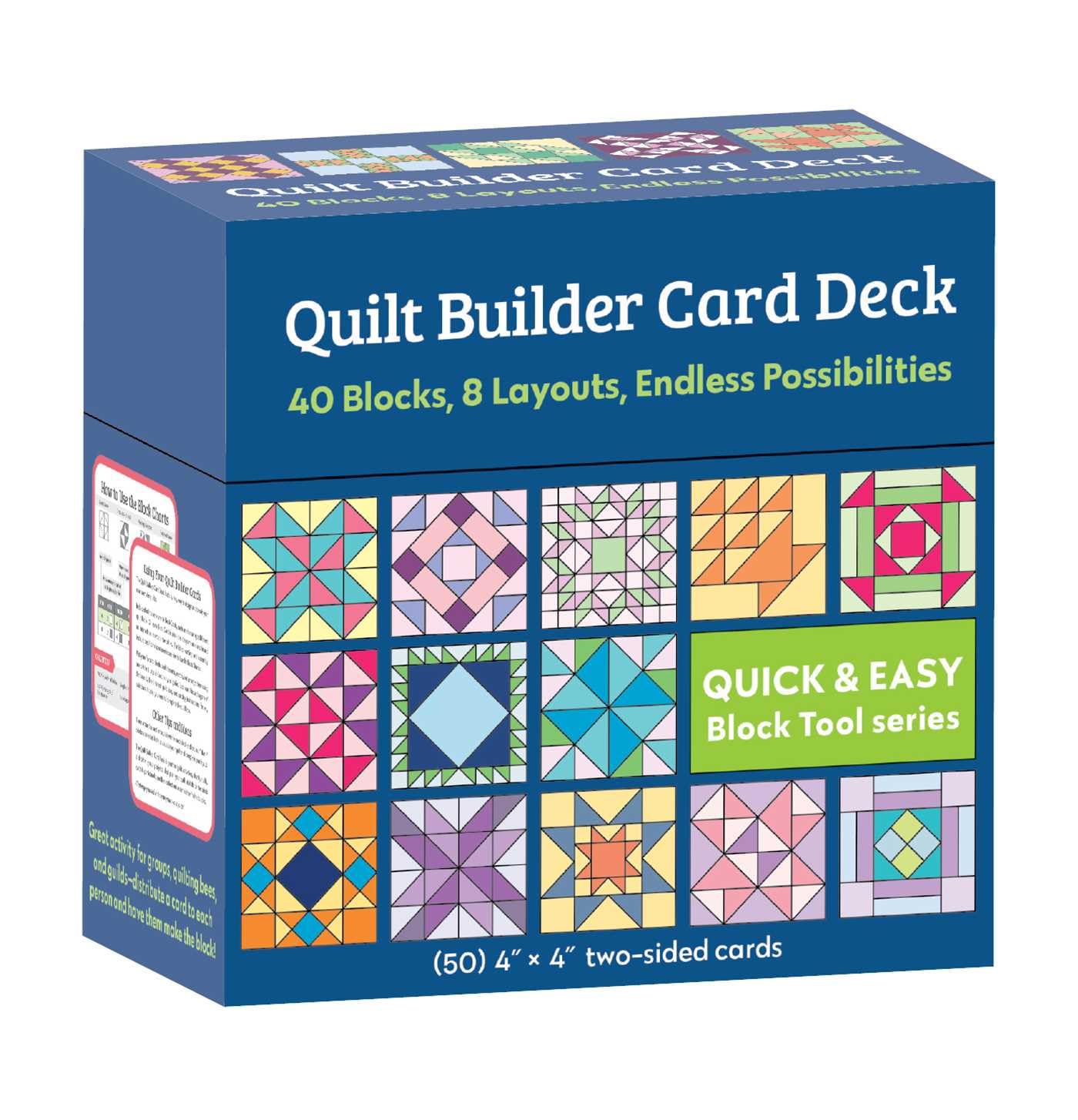 Quilt Builder Card Deck: 40 Block, 6 Layouts, Endless Possibilities: 1 baixar o livro de graça