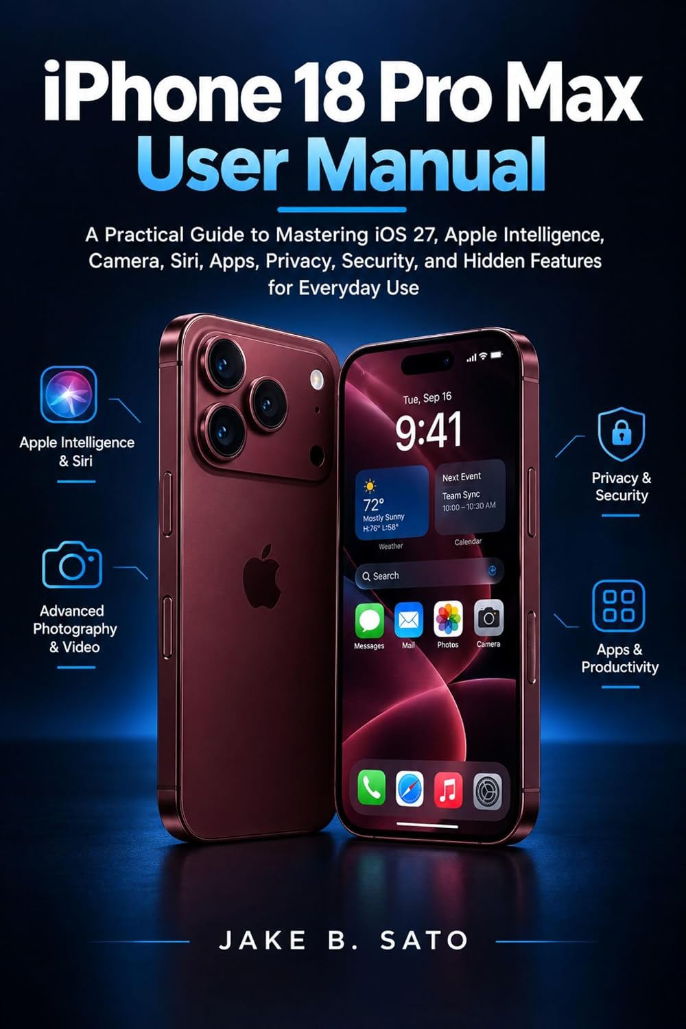 iPhone 18 Pro Max User Manual: A Practical Guide to Mastering iOS 27, Apple Intelligence, Camera, Siri, Apps, Privacy, Security, and Hidden Features for Everyday Use (English Edition) baixar o livro de graça