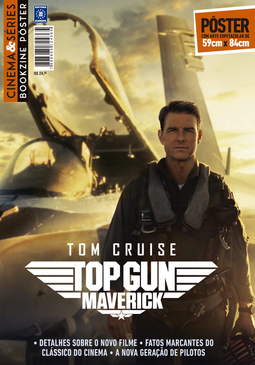 ler totalmente Top Gun Maverick - Superpôster Cinema e Séries