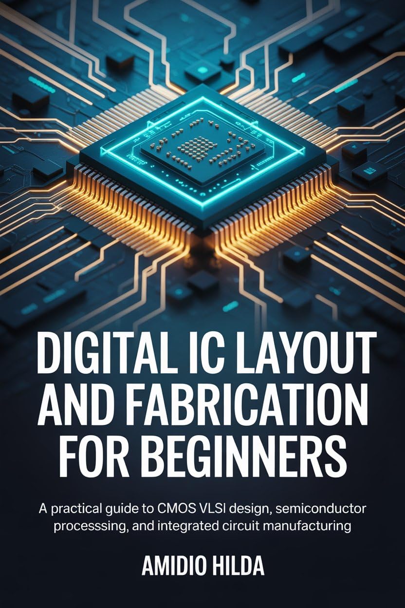 ler totalmente Digital IC Layout and Fabrication for Beginners: A Practical Guide to CMOS VLSI Design, Semiconductor Processing, and Integrated Circuit Manufacturing (English Edition)