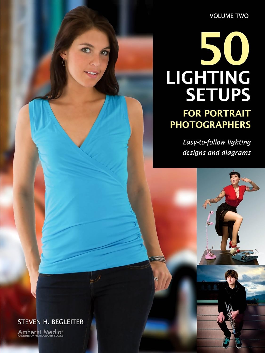 ler totalmente 50 Lighting Setups for Portrait Photographers: Easy-To-Follow Lighting Designs and Diagrams, Vol. 2 (English Edition)