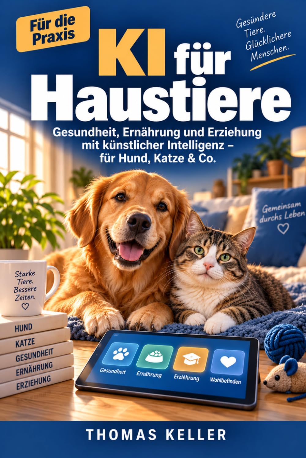 ler totalmente KI für Haustiere: Wie Sie mit künstlicher Intelligenz die Gesundheit, Ernährung und Erziehung Ihres Tieres verbessern – der Praxis-Ratgeber für Hund, Katze & Co. (German Edition)