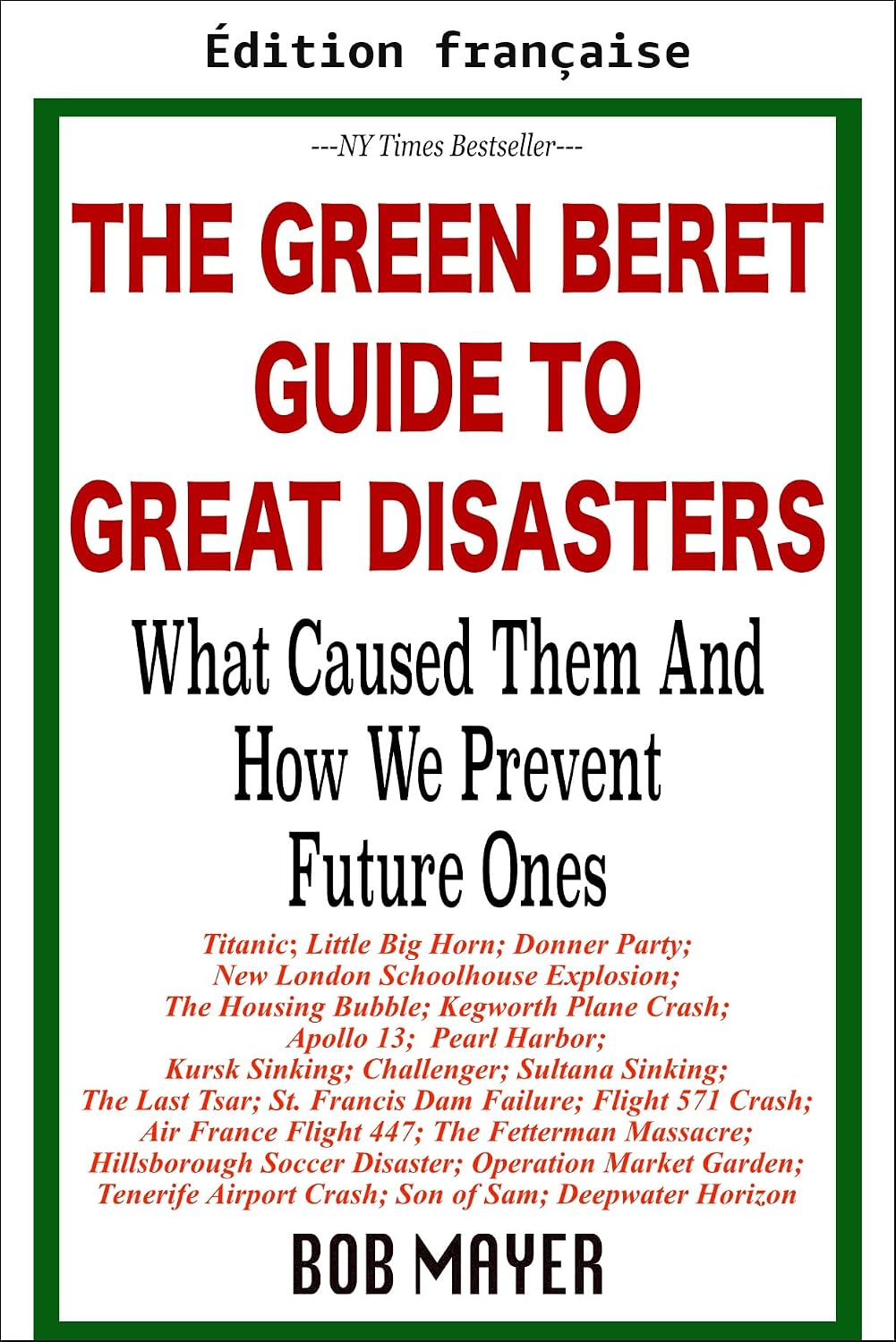 capítulo por capítulo baixar Le guide du béret vert des grandes catastrophes (French Edition)
