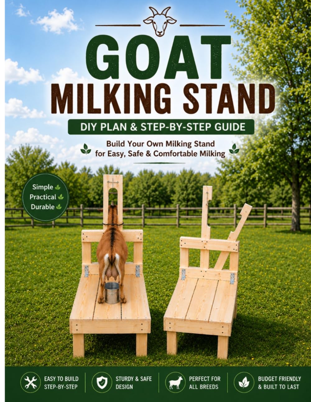 Goat Milking Stand: DIY Plan & Step-by-Step Guide: Build Your Own Safe, Sturdy & Comfortable Goat Milking Stand baixar livro de graça