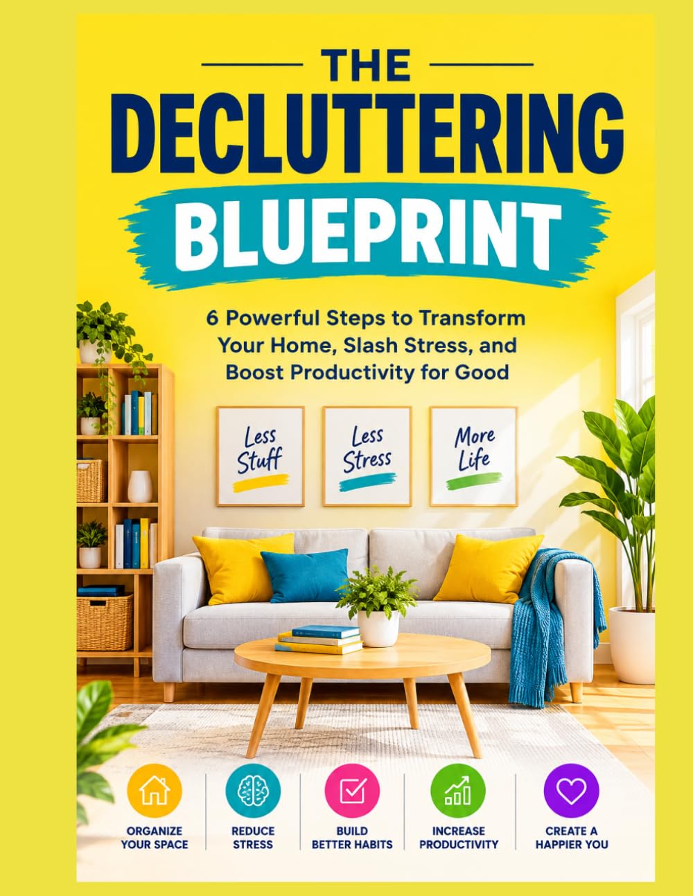 The Decluttering Blueprint: 6 Powerful Steps to Transform Your Home, Slash Stress, and Boost Productivity for Good baixar o livro de graça