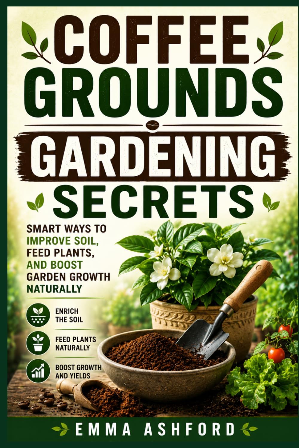 ler totalmente COFFEE GROUNDS GARDENING SECRETS: Smart Ways to Improve Soil, Feed Plants, and Boost Garden Growth Naturally