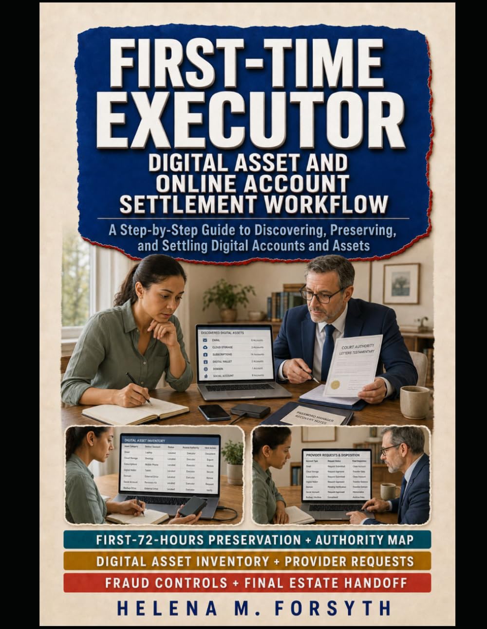 ler totalmente First-Time Executor Digital Asset and Online Account Settlement Workflow: A Step-by-Step Guide to Discovering, Preserving, and Settling Digital Accounts and Assets