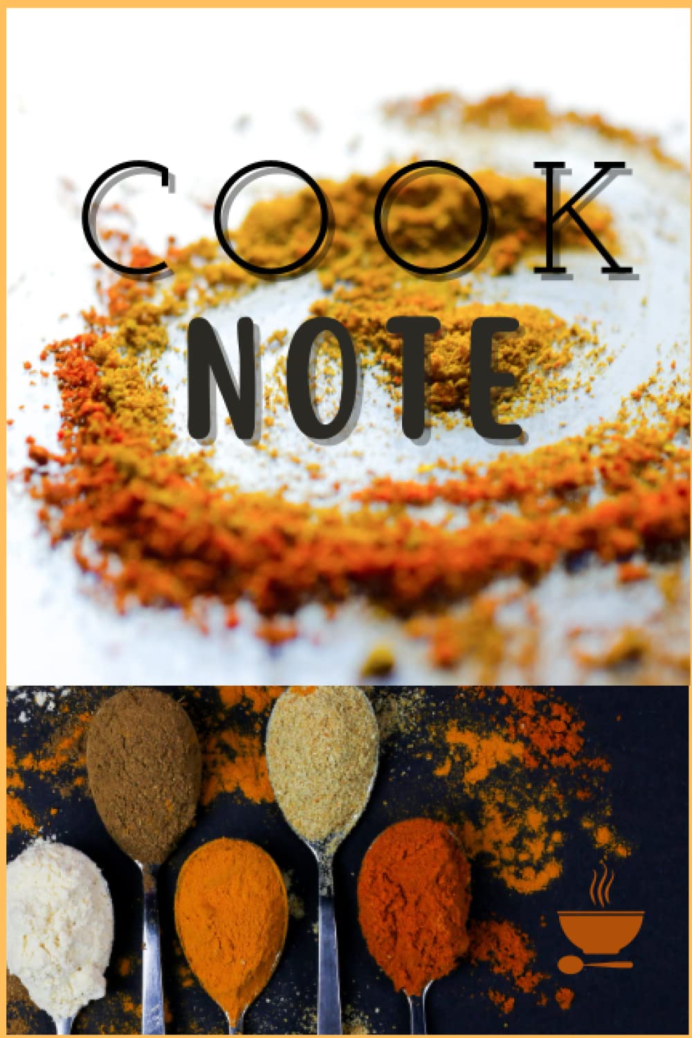 ler totalmente COOK NOTE: Cool recipe record, 120 pages, ideal for cooks, moms, home makers,.
