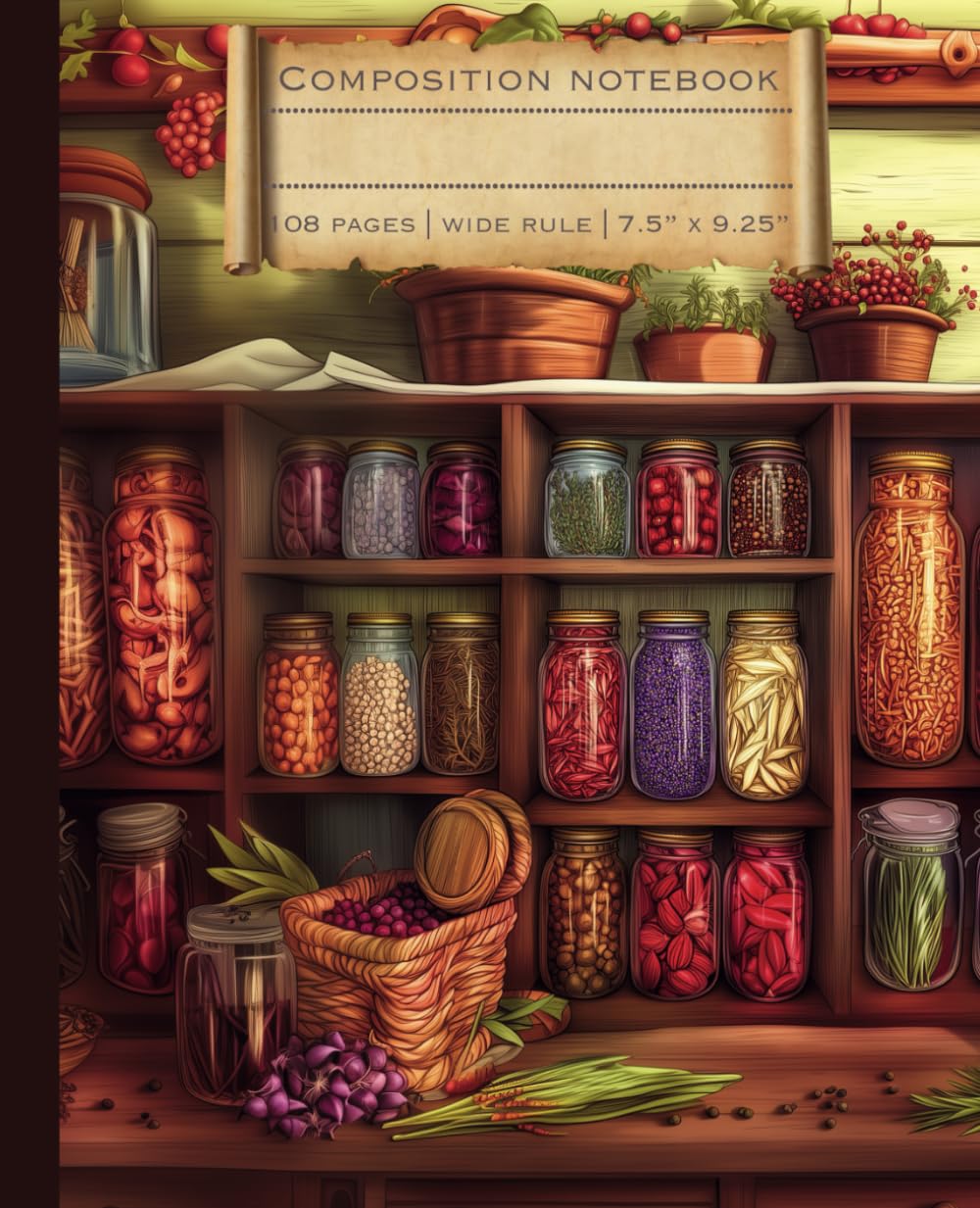 Composition Notebook: Pantry Preserving Canning Journal baixar o livro de graça