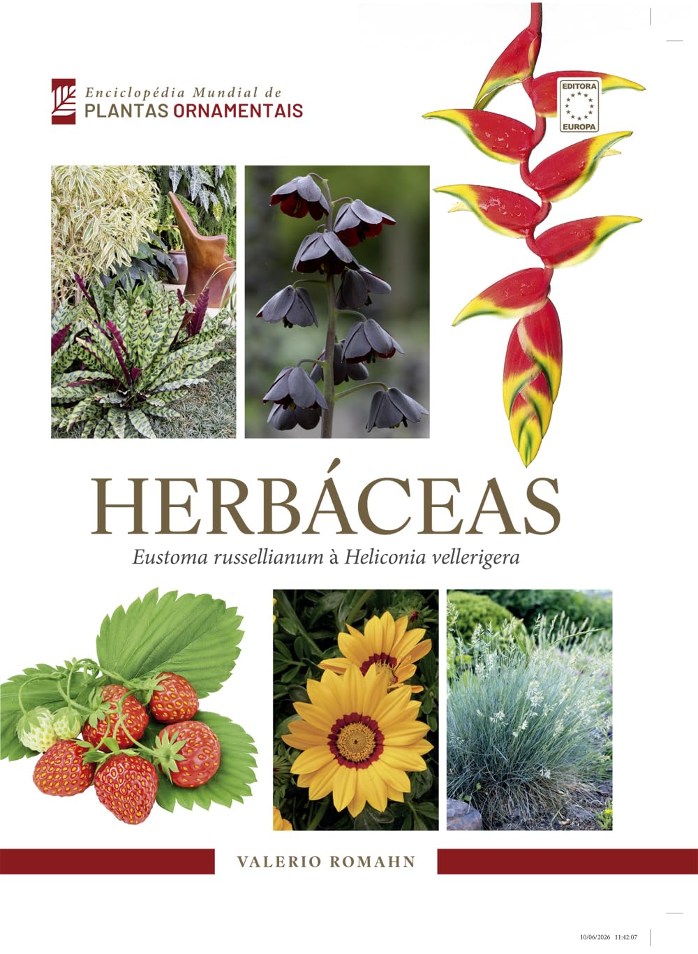 capítulo por capítulo baixar Enciclopédia Mundial de Plantas Ornamentais - Herbáceas: Eustoma russellianum e Heliconia vellerigera