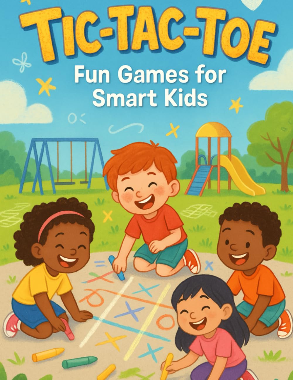 Tic-Tac-Toe: A Preschool and Kindergarten Noughts and Crosses Game Book for Kids (Boys and Girls) of all Ages and Paper Pencil Games Lovers with 1500 Grids! baixar o livro de graça