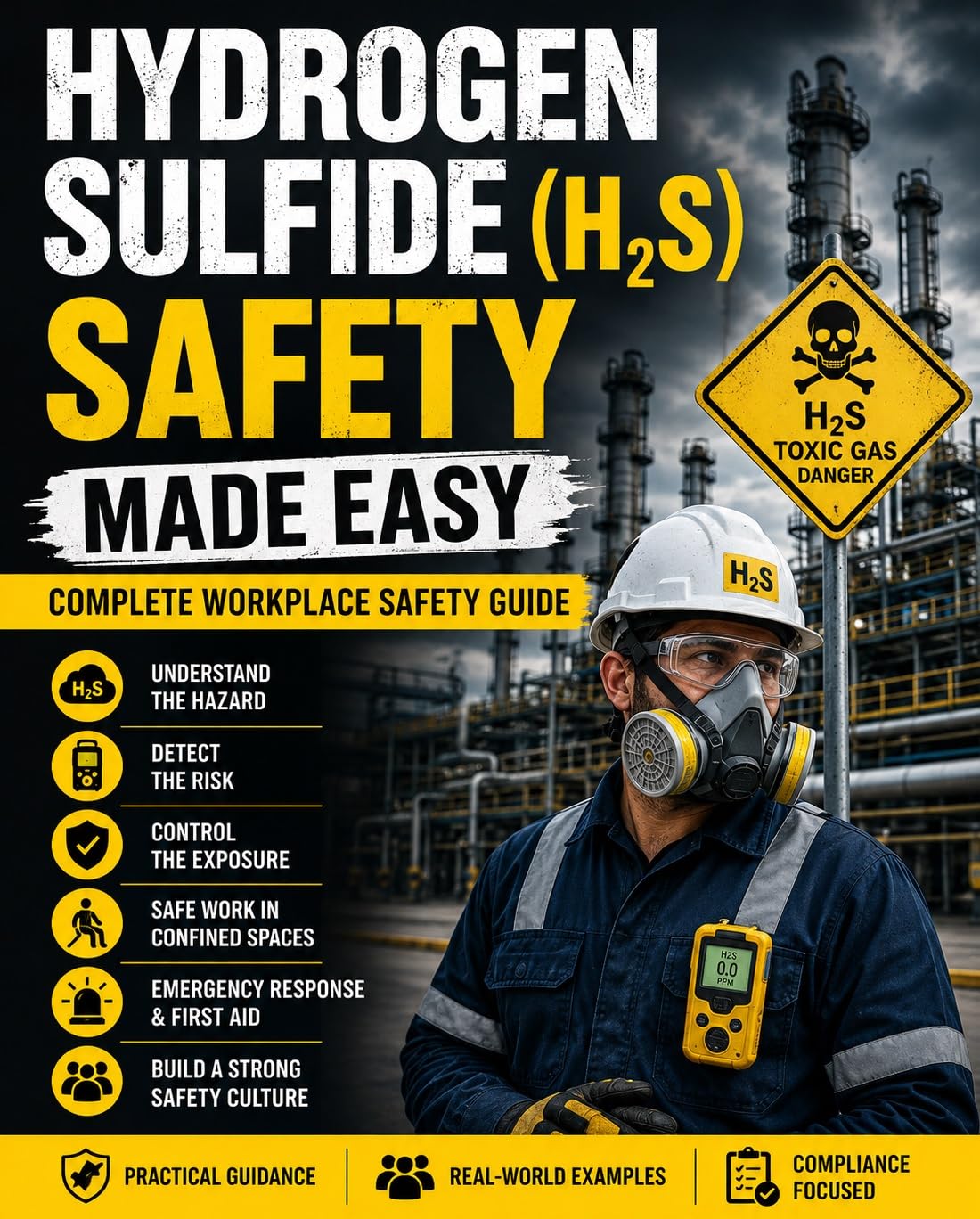 Hydrogen Sulfide (H₂S) Safety Made Easy: Complete Workplace Safety Guide (Health and Safety at Work) (English Edition) baixar livro de graça