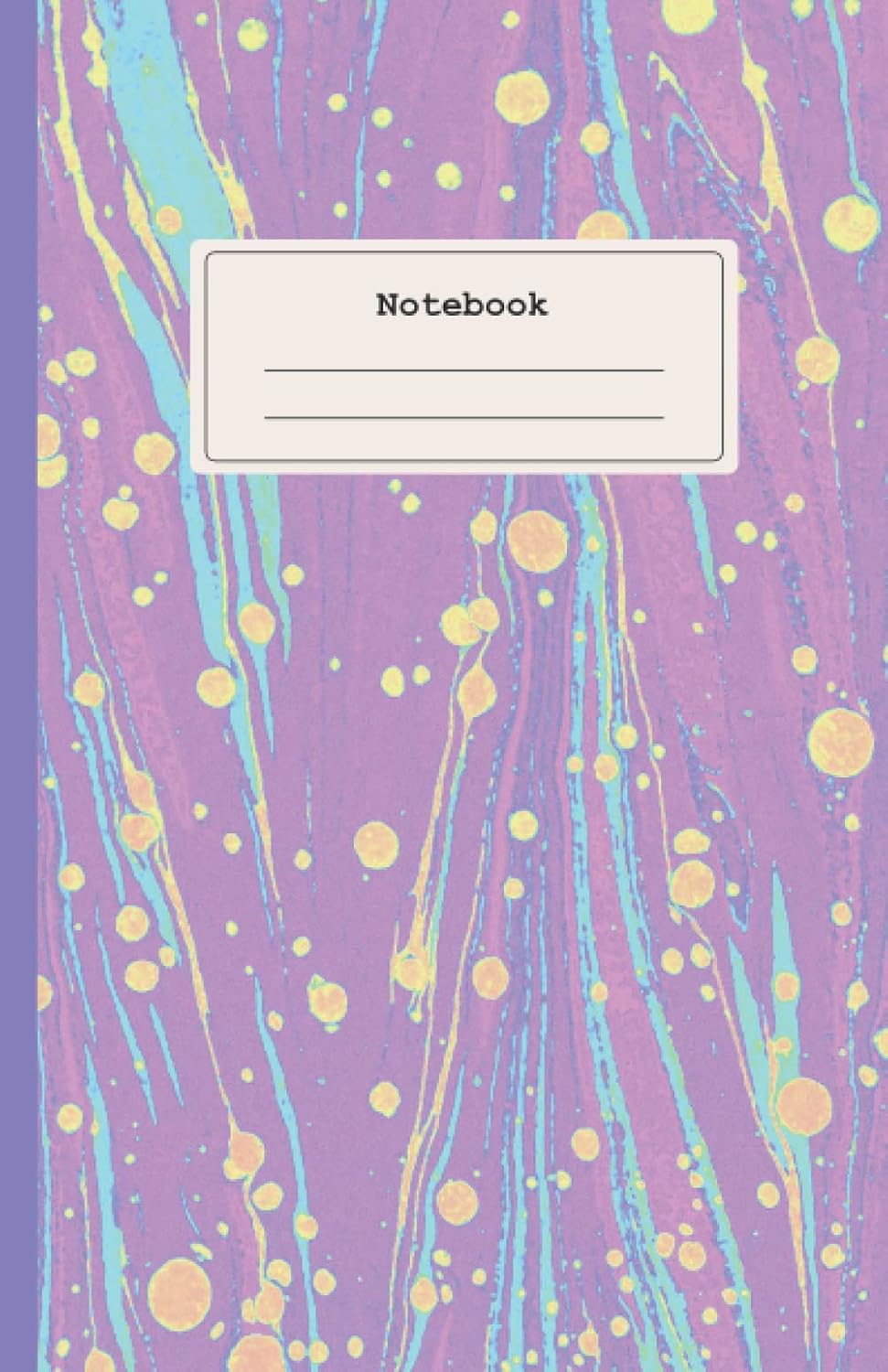 Notebook: Abstract Pink Pattern Notebook with 120 lined Pages