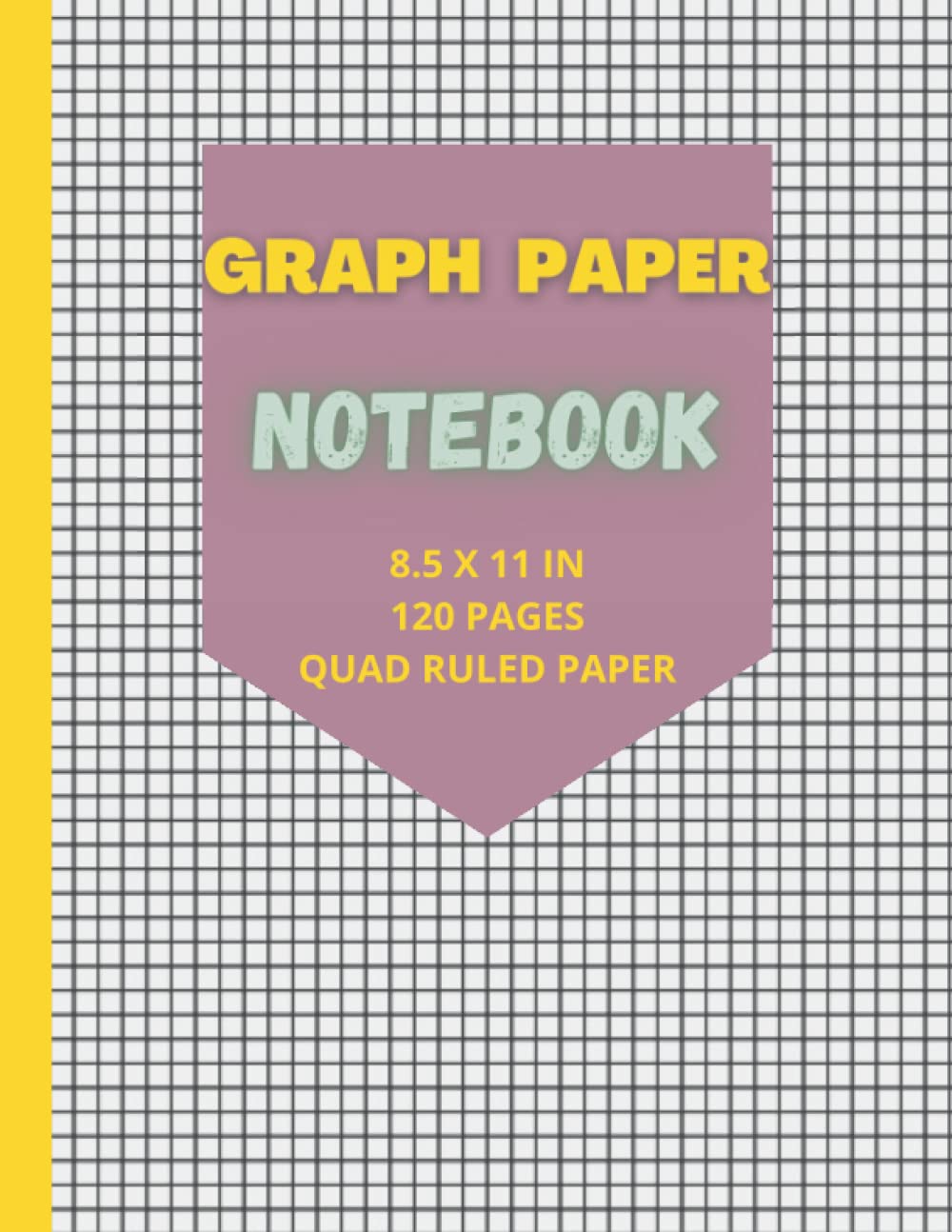 ler totalmente Graph Paper Notebook: 5x5 Quad Ruled Graph Paper Notebook | Grid Paper for Math and Science Students