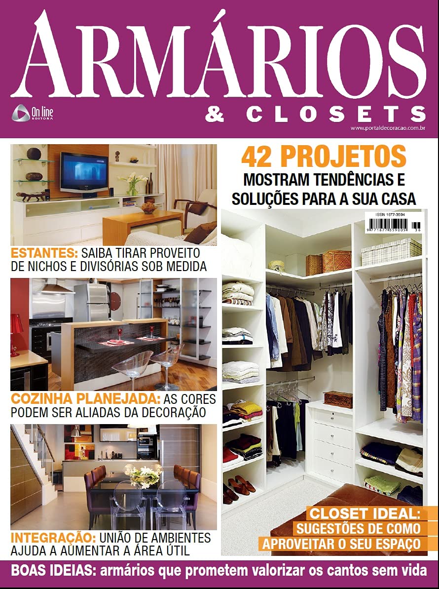ler totalmente Armários & Closets: Edição 36